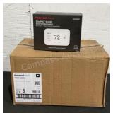 (6) Honeywell Smart Thermostats S1200