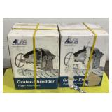 (2) ALFA Grater/Shredder Attachments VS-888G