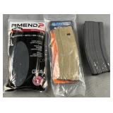 (3) AR Pattern 30 Round Magazines
