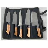 5 Knife Chef Set CHEF-01