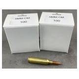 40 Rnds Reloaded 6mm Creedmoor 100g SP