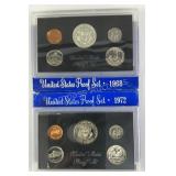1968 & 1972 US Proof Sets