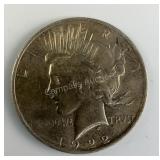 1922 Peace Silver Dollar .7734 ASW