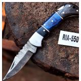 (2) Custom Fantasy Knives; RIA-550, BC-01