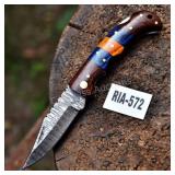 (2) Custom Fantasy Knives; RIA-572, BC-01