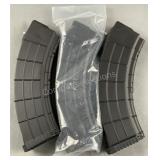 (3) 30 Round AK Pattern Magazines