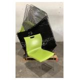 (60) Stackable Chairs
