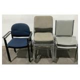 (9) Stationary Chairs