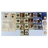 (16) Assorted Collectable Coins