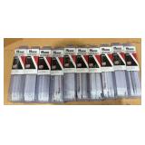 (10) MORSE 25ct 9" Reciprocating Saw Blades 6TPI