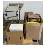 Assorted Medical Trays & Stands