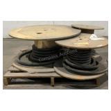 (3) Spools of Partial Copper Cable