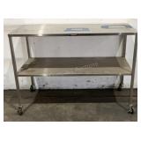 Lakeside Rolling Stainless Steel Table