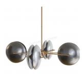 Arteriors Home Whitney 4 Light Smoke Luster Chande