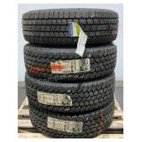 (4) Goodyear Assorted LT245/75R16 Tires