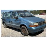 1995 Plymouth Voyager Mini Van 4X2 INOP