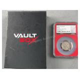 1937-D 3 Legs Buffalo Nickel Vault Box VF 35