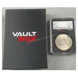 1934-D Peace Silver Dollar .7734 ASW Vault Box MS