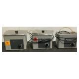(3) Patterson Dental Comp Ultrasonic Cleaners PA4