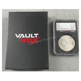 1902 Morgan Silver Dollar .7734 ASW Vault Box MS 6