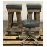 Rolling Stool & Bar Stools