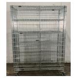 IRSG Rolling Metal Wire Cabinet