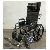 Drive Full Reclining Wheelchair Silver Sport
