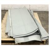 (29) 63 1/2" X 20 1/4" Rubber Wall Base