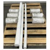 (9) Assorted PTFE Rod Stock