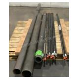 (13) Assorted Steel Pipes