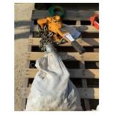 Harrington 9 Ton x 20' Ratchet Lever Hoists