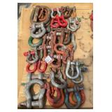 Assorted Shackles and Rigging Rings