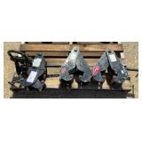 (4) 3 Ton Beam Clamps