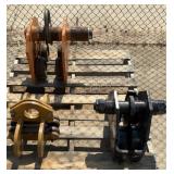 (3) Assorted Beam Trollies