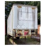 1984 Fruehauf FBBWX-F1-28 20' PUP Trailer