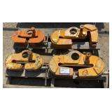 (4) Assorted Beam Clamps