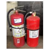 (2) ABC Fire Extinguishers