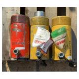 (3) 50 Ton Hydraulic Rams