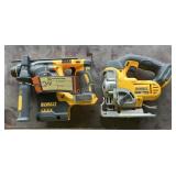 DeWalt 20v 1' Hammer Drill and Jigsaw