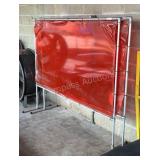 (2) 73' x 45' Welding Screens