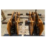 (2) Harrington 20 Ton Beam Trollies