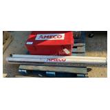 (2) ESCO Pneumatic Panel Saw and 5' Rails