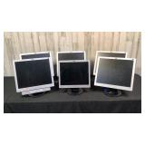 (qty - 6) HP Monitors-