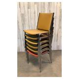 (qty - 6) Stackable Chairs-