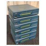 (qty - 6) Cisco Systems ASA 5505 Switches-