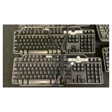 (qty - 12) Assorted Keyboards-