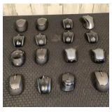 (qty - 16) Assorted Wireless Mouses-