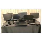 (Qty-9) Computer Monitors-
