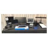 Assorted Computer Parts & Office Supplies-