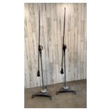 (Qty-2) Rolling Boom Stands-